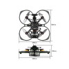 FPV drone FLYWOO Flylens 85 HD O4 2S BNF ELRS 2.4G  V1.3