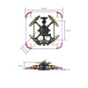 FPV drone FLYWOO Flytimes 85 Walksnail 2S ELRS 2.4G