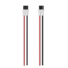 Connector FLYWOO XT30UP-F White Pigtail 18awg Female (2 pcs)