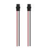 Connector FLYWOO XT30UP-F Black Pigtail 20awg Female (2 pcs)