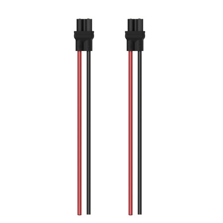 Connector FLYWOO XT30UP-F Black Pigtail 20awg Female (2 pcs)