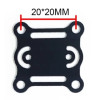 Insulation Plate FLYWOO for Flight Controller or ESC 20x20mm (10 pcs)