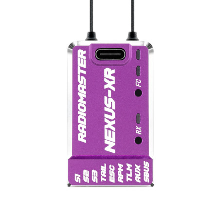 FC RadioMaster Nexus-XR Helicopter with receiver Purple