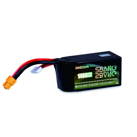 Baterie DOGCOM 1480 mAh 6S 22,2 V 160C LiPo SBANG Edition