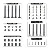 Screws Pack BetaFPV For Whoop Drone Pavo20/Pavo20 Pro