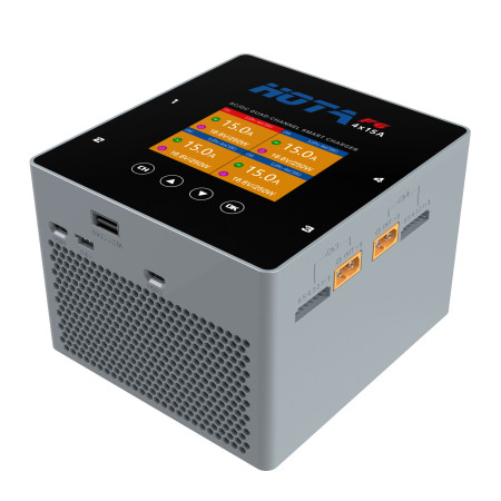 Charger HOTA F6 Ultra 4x250W 15A 1-6S AC/DC
