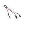 Analog VTX Cable HobbyDrone JST-SH 1.0 6pin BLS 6pin 30AWG 150mm Black