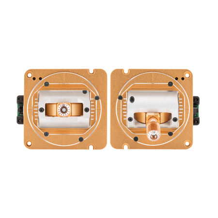 AG02 CNC Hall Gimbals Set RadioMaster Throttle and Centering Gold
