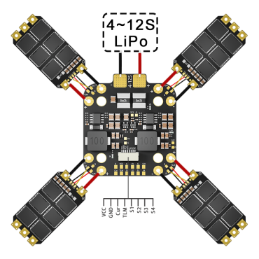 ESC Single Pilotix 12S 100A