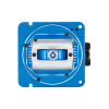 AG02 CNC Hall Gimbal RadioMaster Single Centering Blue