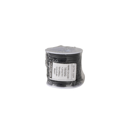 Cable HobbyDrone AWG14 10m/Roll Silicone Airplane Wires Leads Black