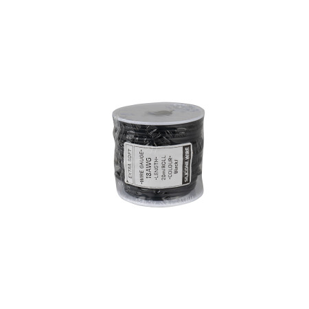 Cable HobbyDrone AWG18 20m/Roll Silicone Airplane Wires Leads Black