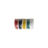 Cable Set HobbyDrone AWG14 3m/Roll Silicone Airplane Wires Leads Black/Green/Red/White/Yellow