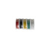 Cable Set HobbyDrone AWG18 5m/Roll Silicone Airplane Wires Leads Black/Green/Red/White/Yellow
