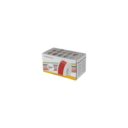 Cable Set HobbyDrone AWG18 5m/Roll Silicone Airplane Wires Leads Black/Green/Red/White/Yellow
