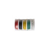 Cable Set HobbyDrone AWG26 10m/Roll Silicone Airplane Wires Leads Black/Green/Red/White/Yellow
