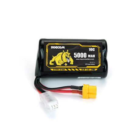 Battery DOGCOM 21700 Li-ion 5000mAh 2S1P 7.4V 10C for FPV Drone Goggles