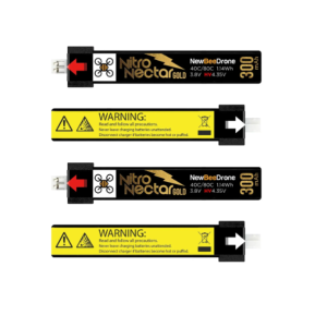 Battery NewBeeDrone Nitro Nectar Gold 300mAh1S HV LiPo (4 pcs)