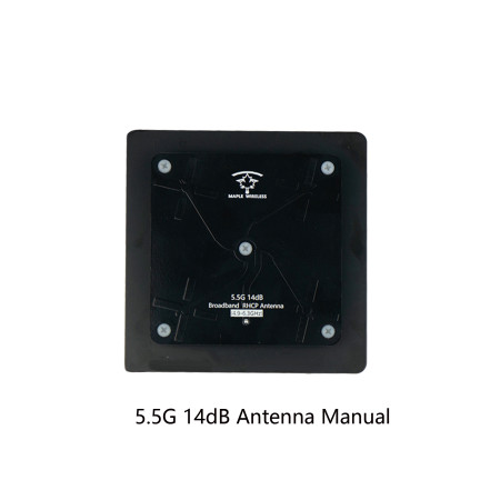 Antenna Maple Wireless 4.9-6G 14dB Broadband SMA-K (RHCP)