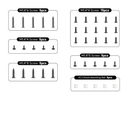 Screws Pack BetaFPV For Whoop Drone Aquila20