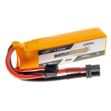 Battery CNHL MiniStar Lipo 2s 7.4V 450mAh 70C XT30U