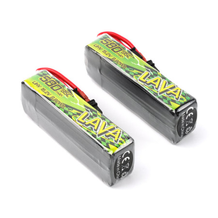 Battery BETAFPV LAVA II 3S 580mAh 95C (2PCS)