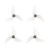 Propellers Gemfan 1614-3 PC Clear Gray 1.0mm (2CCW+2CW)