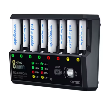 Charger & Analyzer SkyRC NC3000 Octa AA/AAA NiMH/NiCD