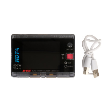 Charger HOTA D6S 2x300W 16A 1-6S Dual AC/DC