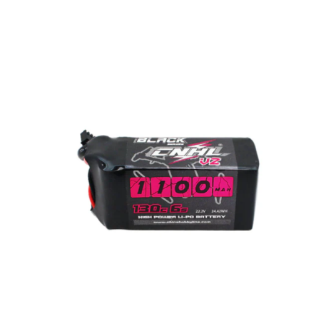 Battery CNHL Black Series 1100mAh 6S 22.2V 130C LiPo XT60