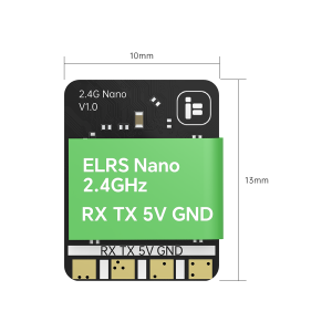 Receiver iFlight ELRS 2.4G RX Nano + 70mm Mini Antenna