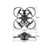 FPV Drone FLYWOO Flylens 85 2S V1.3 DJI O4 Wide ELRS 2.4G