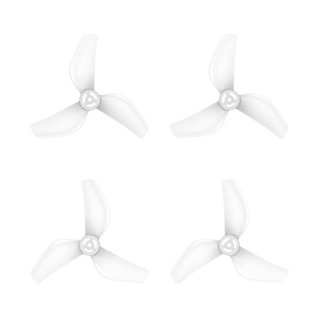 Propeller BETAFPV Gemfan 1409 35mm PC 3-Blade 1mm White (2CW+2CCW)
