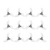 Propeller BETAFPV Gemfan 1409 35mm PC 3-Blade 1mm Transparent Grey (6CW+6CCW)