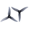 Propeller Gemfan 3520 Hurricane PC 3-Blade T-mount 1.5mm Clear Gray (2CW+2CCW)