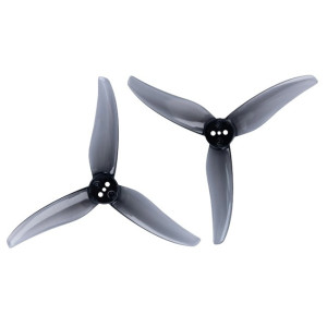Propeller Gemfan 3520 Hurricane PC 3-Blade T-mount 1.5mm Clear Gray (2CW+2CCW)