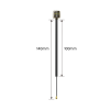 Antenna FlyFishRC OSPREY 5.8G IPEX 140mm LHCP Black