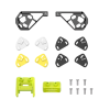 Frame upgrade kit FlyFishRC DJI O4 Pro for Volador II 5-6inch V2 Crystal Yellow