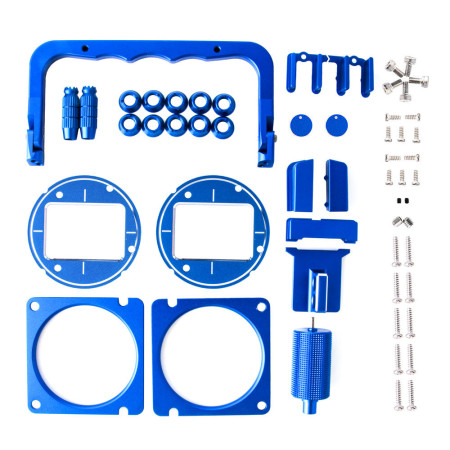 Upgrade Parts Set RadioMaster TX16s MKII CNC Blue