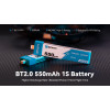 Battery BETAFPV LiHv 1S 3.8V 550mAh 40C BT2.0 (4pcs)